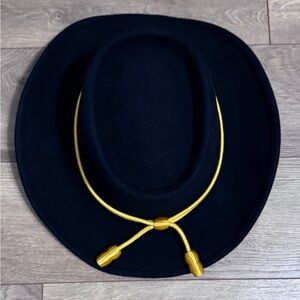 Outback Trading Company Wool cowboy hat with Gold cord